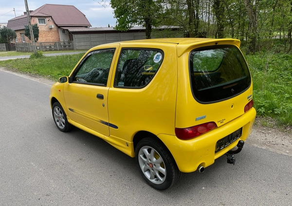 Fiat Seicento cena 9500 przebieg: 128600, rok produkcji 1999 z Inowrocław małe 67